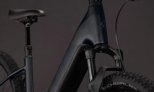 Bicicleta eléctrica Cube Reaction Hybrid Pro 800 silverdust´n´prism Cuadro abierto – detalle 5 | Ebike.es