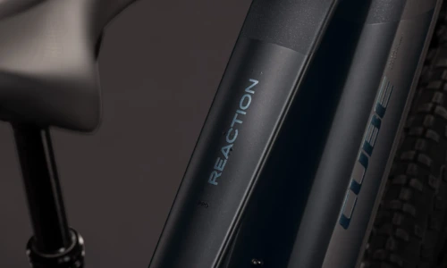Bicicleta eléctrica Cube Reaction Hybrid Pro 800 silverdust´n´prism Cuadro semiabierto – detalle 2 | Ebike.es
