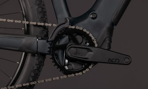 Bicicleta eléctrica Cube Reaction Hybrid Pro 800 silverdust´n´prism Cuadro semiabierto – detalle 4 | Ebike.es