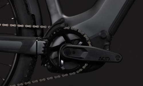 Bicicleta eléctrica Cube Reaction Hybrid Race 800 FE slabgrey´n´chrome Cuadro abierto – detalle 3 | Ebike.es
