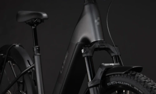 Bicicleta eléctrica Cube Reaction Hybrid Race 800 FE slabgrey´n´chrome Cuadro abierto – detalle 5 | Ebike.es