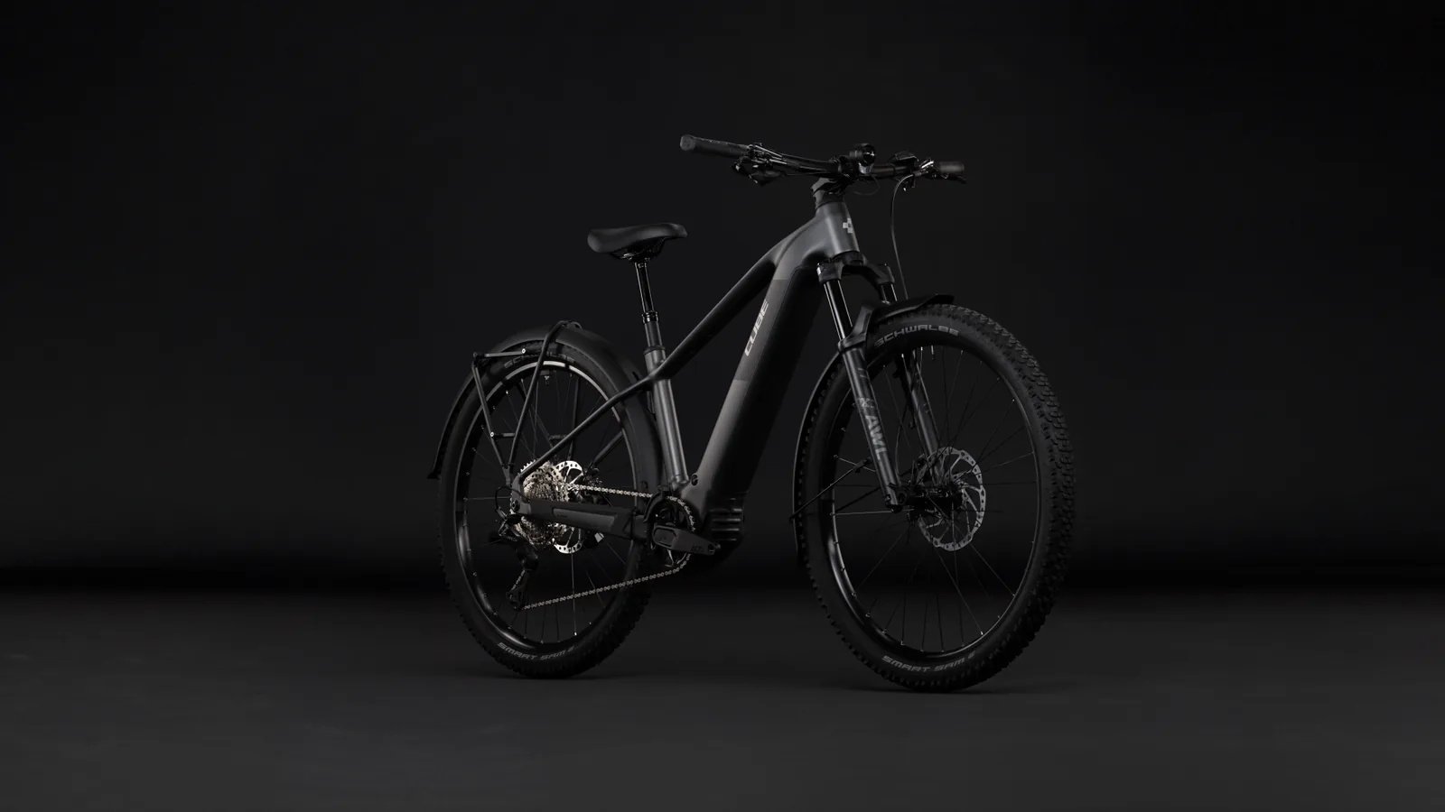 Cube Reaction Hybrid Race 800 FE slabgrey´n´chrome – Bicicleta Eléctrica de Montaña 2027 Barra alta ebike.es Gran tienda de bicicletas eléctricas en España 2 Bicicleta eléctrica Cube Reaction Hybrid Race 800 FE slabgrey´n´chrome Barra alta – vista frontal | Ebike.es
