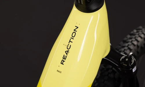 Bicicleta eléctrica Cube Reaction Hybrid Race 800 bananasplit´n´black Cuadro abierto – detalle 2 | Ebike.es