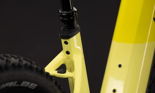 Bicicleta eléctrica Cube Reaction Hybrid Race 800 bananasplit´n´black Cuadro abierto – detalle 3 | Ebike.es