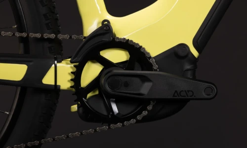 Bicicleta eléctrica Cube Reaction Hybrid Race 800 bananasplit´n´black Cuadro abierto – detalle 4 | Ebike.es