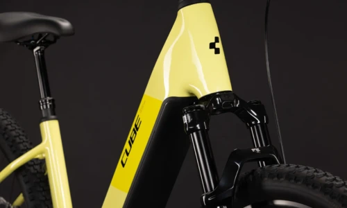 Bicicleta eléctrica Cube Reaction Hybrid Race 800 bananasplit´n´black Cuadro abierto – detalle 6 | Ebike.es