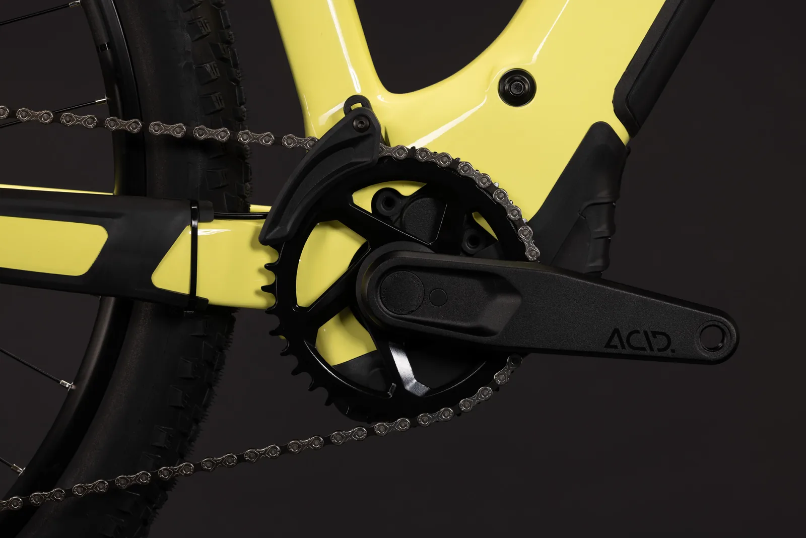 Cube Reaction Hybrid Race 800 Wh bananasplit´n´black – Bicicleta Eléctrica de Montaña 2027 Cuadro semiabierto ebike.es Gran tienda de bicicletas eléctricas en España 6 Bicicleta eléctrica Cube Reaction Hybrid Race 800 bananasplit´n´black Cuadro semiabierto – detalle 4 | Ebike.es