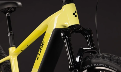 Bicicleta eléctrica Cube Reaction Hybrid Race 800 bananasplit´n´black Barra alta – detalle 6 | Ebike.es