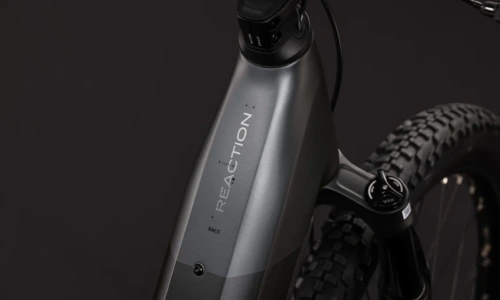 Bicicleta eléctrica Cube Reaction Hybrid Race 800 slabgrey´n´chrome Cuadro abierto – detalle 1 | Ebike.es