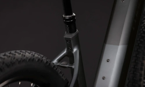 Bicicleta eléctrica Cube Reaction Hybrid Race 800 slabgrey´n´chrome Cuadro abierto – detalle 3 | Ebike.es