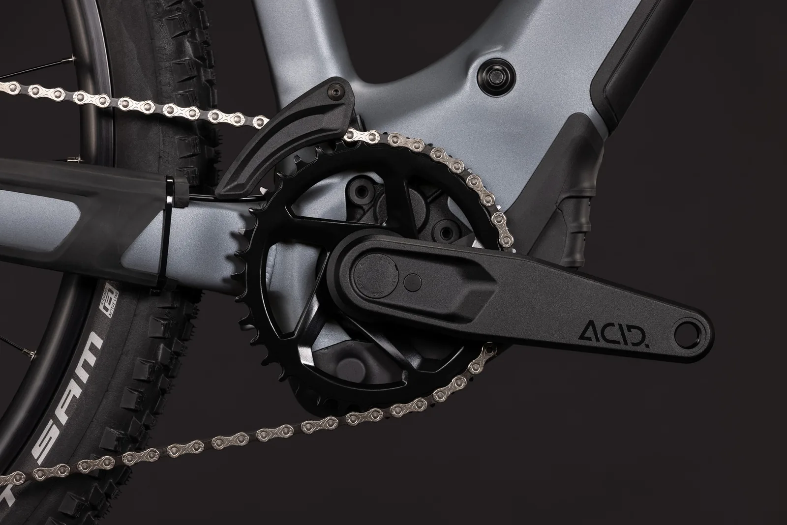 Cube Reaction Hybrid Race 800 Wh slabgrey´n´chrome – Bicicleta Eléctrica de Montaña 2027 Barra alta ebike.es Gran tienda de bicicletas eléctricas en España 6 Bicicleta eléctrica Cube Reaction Hybrid Race 800 slabgrey´n´chrome Barra alta – detalle 4 | Ebike.es