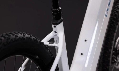 Bicicleta eléctrica Cube Reaction Hybrid Race 800 snow´n´black Cuadro abierto – detalle 3 | Ebike.es
