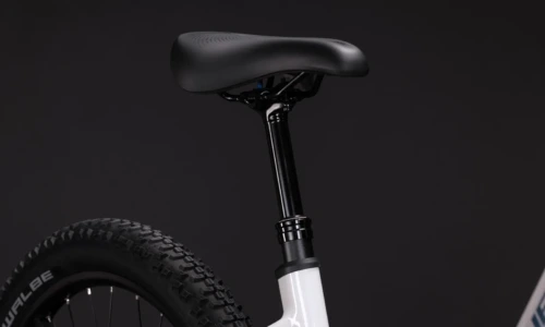 Bicicleta eléctrica Cube Reaction Hybrid Race 800 snow´n´black Cuadro abierto – detalle 5 | Ebike.es