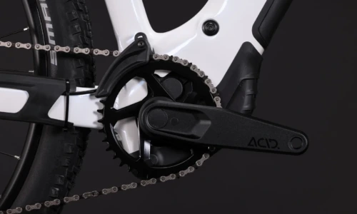 Bicicleta eléctrica Cube Reaction Hybrid Race 800 snow´n´black Cuadro semiabierto – detalle 4 | Ebike.es