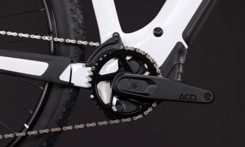 Bicicleta eléctrica Cube Reaction Hybrid Race 800 snow´n´black Barra alta – detalle 4 | Ebike.es