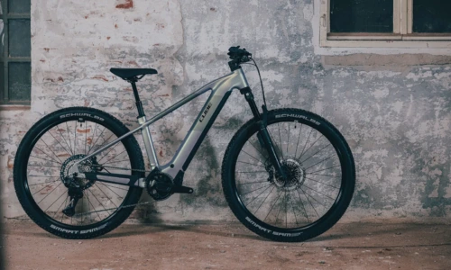 Bicicleta eléctrica Cube Reaction Hybrid SLT 800 kolibri´n´crisscross – vista en exterior | Ebike.es