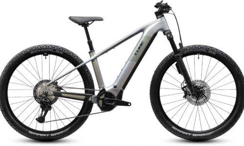 Bicicleta eléctrica Cube Reaction Hybrid SLT 800 kolibri´n´crisscross – vista lateral | Ebike.es