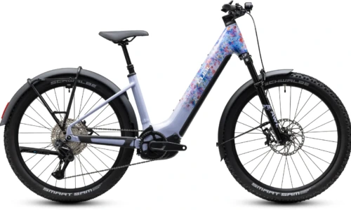 Bicicleta eléctrica Cube Reaction Hybrid SLX 800 FE artline Cuadro abierto – vista lateral | Ebike.es