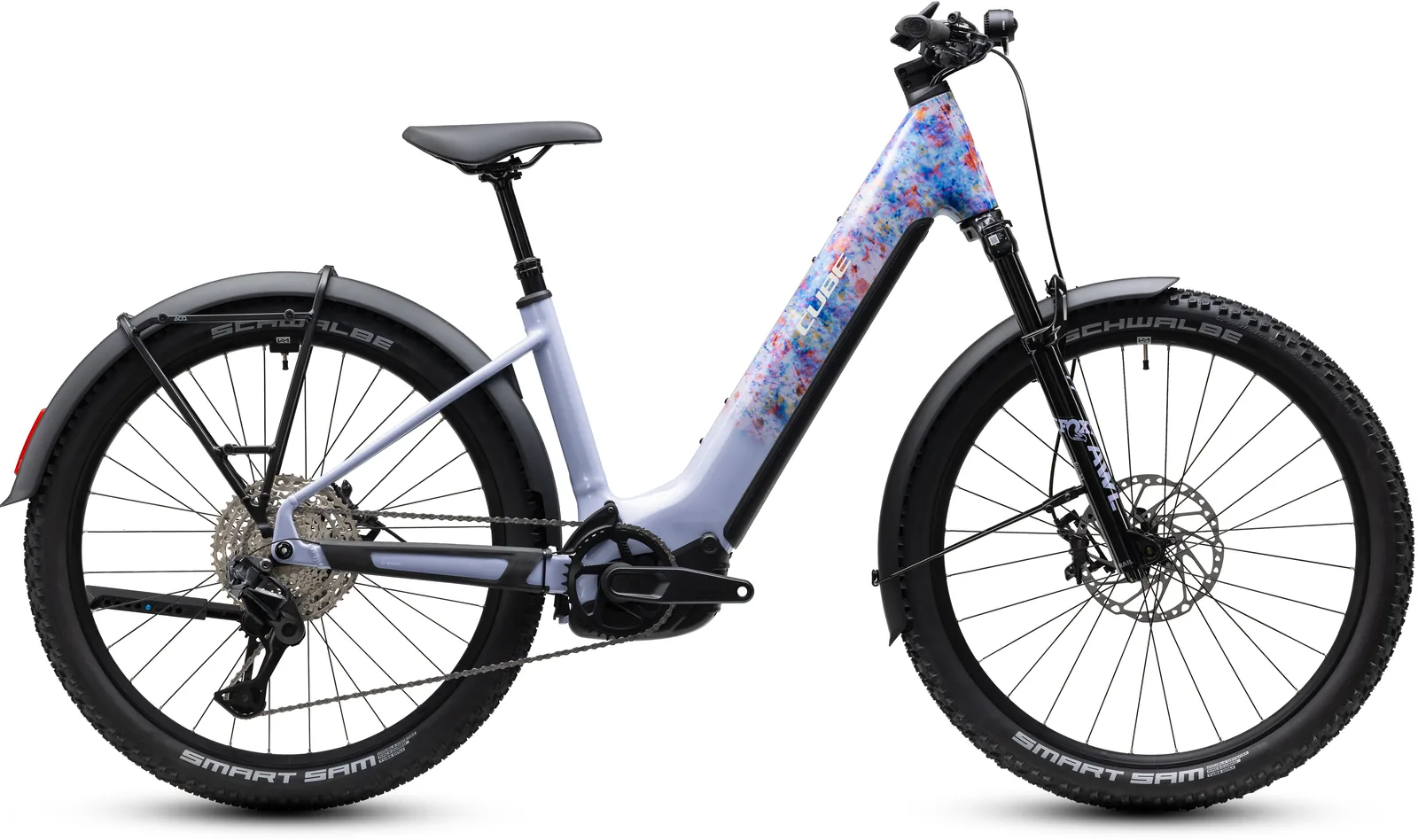 Cube Reaction Hybrid SLX 800 FE artline – Bicicleta Eléctrica de Montaña 2027 Cuadro abierto