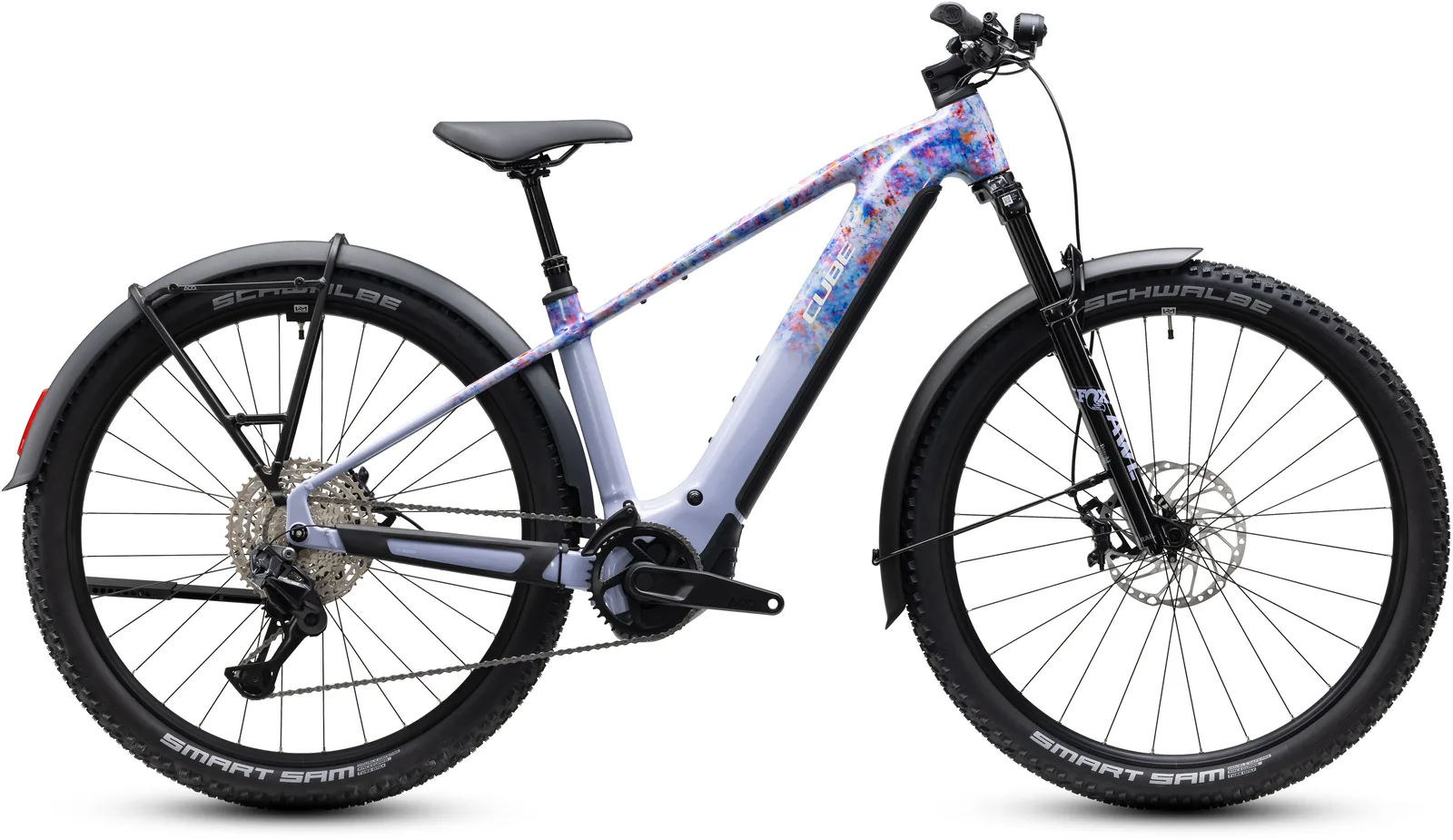 Cube Reaction Hybrid SLX 800 FE artline – Bicicleta Eléctrica de Montaña 2027 Barra alta