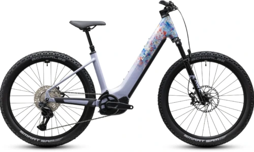 Bicicleta eléctrica Cube Reaction Hybrid SLX 800 artline Cuadro abierto – vista lateral | Ebike.es