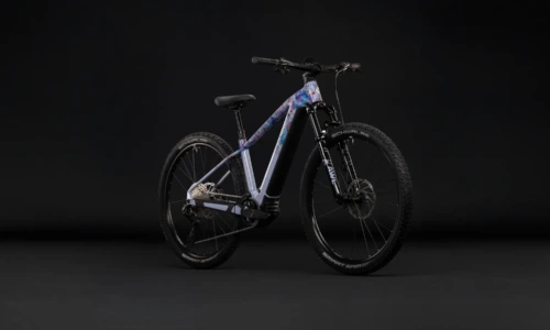Bicicleta eléctrica Cube Reaction Hybrid SLX 800 artline Barra alta – vista frontal | Ebike.es