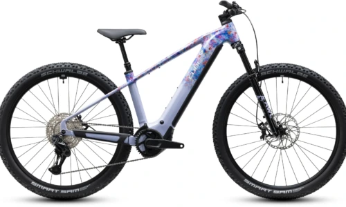Bicicleta eléctrica Cube Reaction Hybrid SLX 800 artline Barra alta – vista lateral | Ebike.es