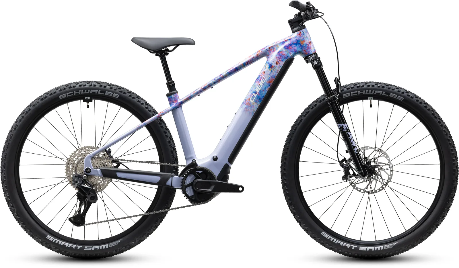 Cube Reaction Hybrid SLX 800 Wh artline – Bicicleta Eléctrica de Montaña 2027 Barra alta