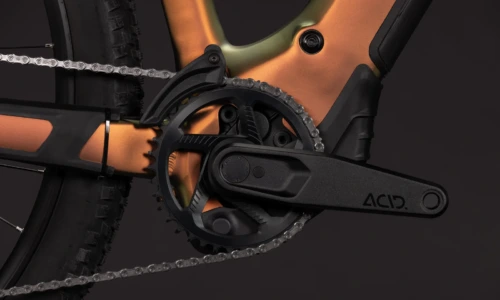 Bicicleta eléctrica Cube Reaction Hybrid SLX 800 autumn´n´black Barra alta – detalle 4 | Ebike.es