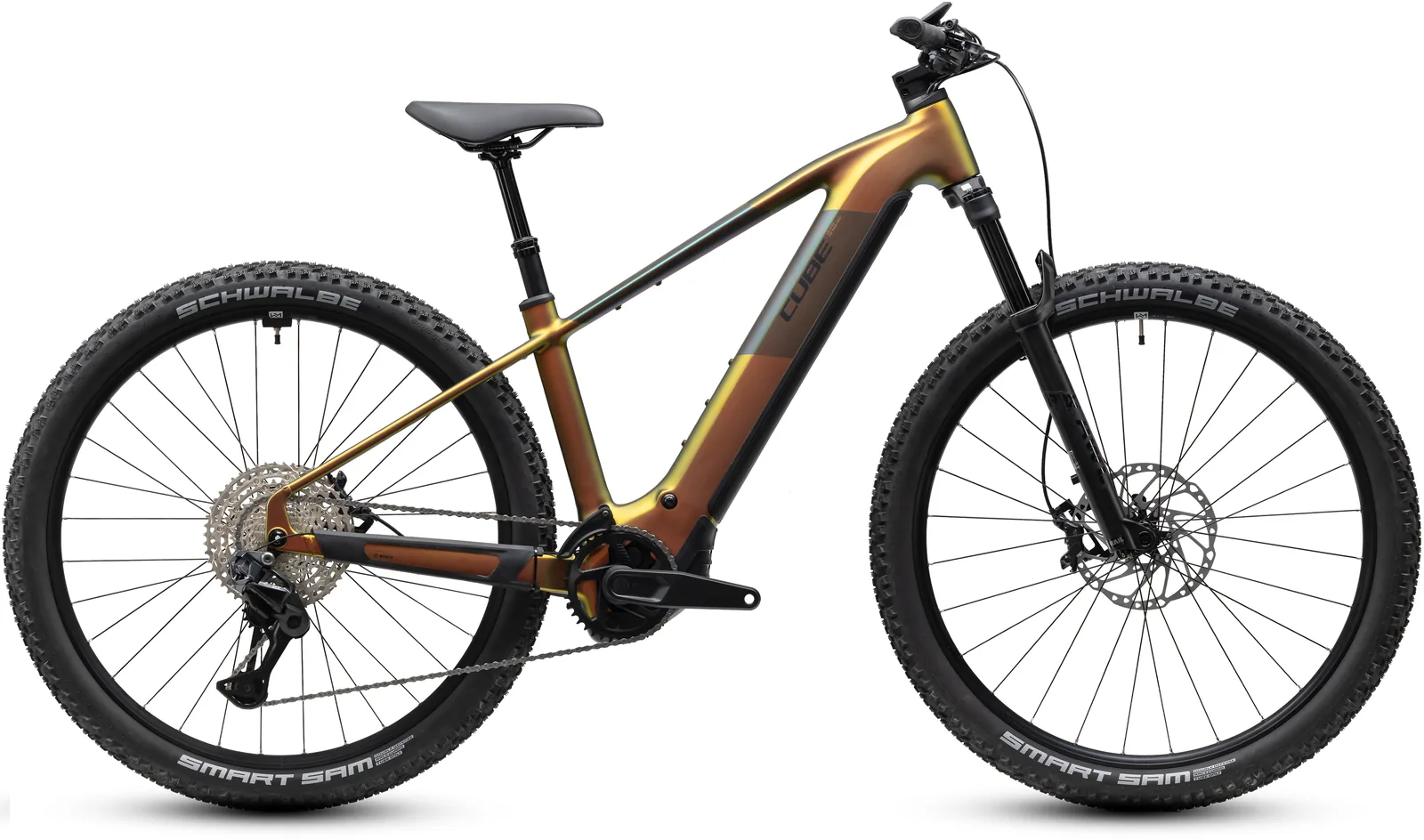 Cube Reaction Hybrid SLX 800 Wh autumn´n´black – Bicicleta Eléctrica de Montaña 2027 Barra alta
