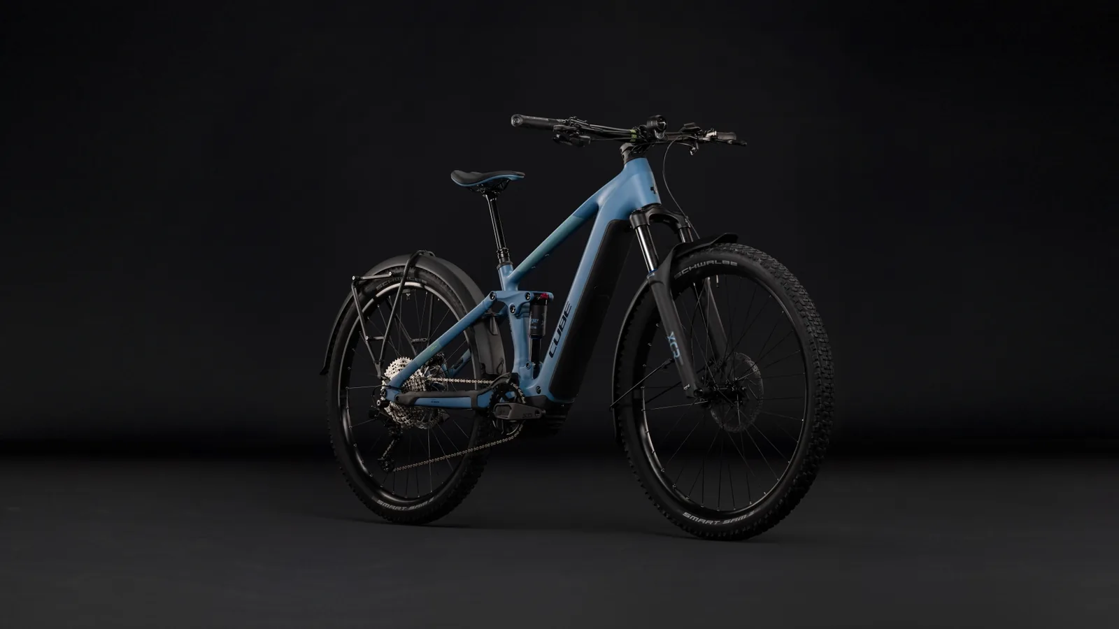 Cube Stereo Hybrid ONE22 Pro 800 FE bluesapphire´n´blue – Bicicleta Eléctrica de Montaña Doble Suspensión 2027 ebike.es Gran tienda de bicicletas eléctricas en España 2 Bicicleta eléctrica Cube Stereo Hybrid ONE22 Pro 800 FE bluesapphire´n´blue – vista frontal | Ebike.es
