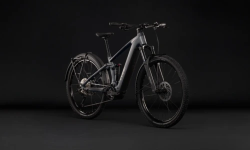 Cube Stereo Hybrid ONE22 Pro 800 FE slabgrey´n´chrome – Bicicleta Eléctrica de Montaña Doble Suspensión 2027 ebike.es Gran tienda de bicicletas eléctricas en España 11 Bicicleta eléctrica Cube Stereo Hybrid ONE22 Pro 800 FE slabgrey´n´chrome – vista frontal | Ebike.es