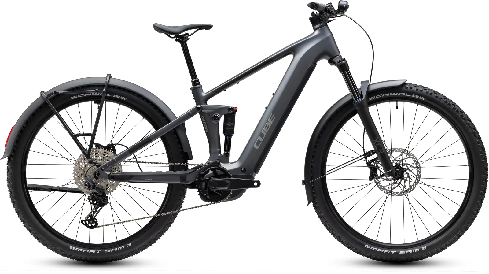 Cube Stereo Hybrid ONE22 Pro 800 FE slabgrey´n´chrome – Bicicleta Eléctrica de Montaña Doble Suspensión 2027 ebike.es Gran tienda de bicicletas eléctricas en España Bicicleta eléctrica Cube Stereo Hybrid ONE22 Pro 800 FE slabgrey´n´chrome – vista lateral | Ebike.es