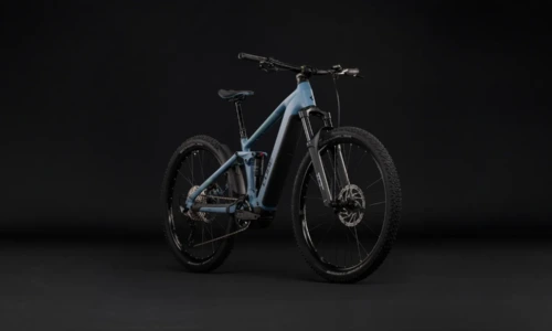 Cube Stereo Hybrid ONE22 Pro 800 Wh bluesapphire´n´blue – Bicicleta Eléctrica de Montaña Doble Suspensión 2027 ebike.es Gran tienda de bicicletas eléctricas en España 11 Bicicleta eléctrica Cube Stereo Hybrid ONE22 Pro 800 bluesapphire´n´blue – vista frontal | Ebike.es