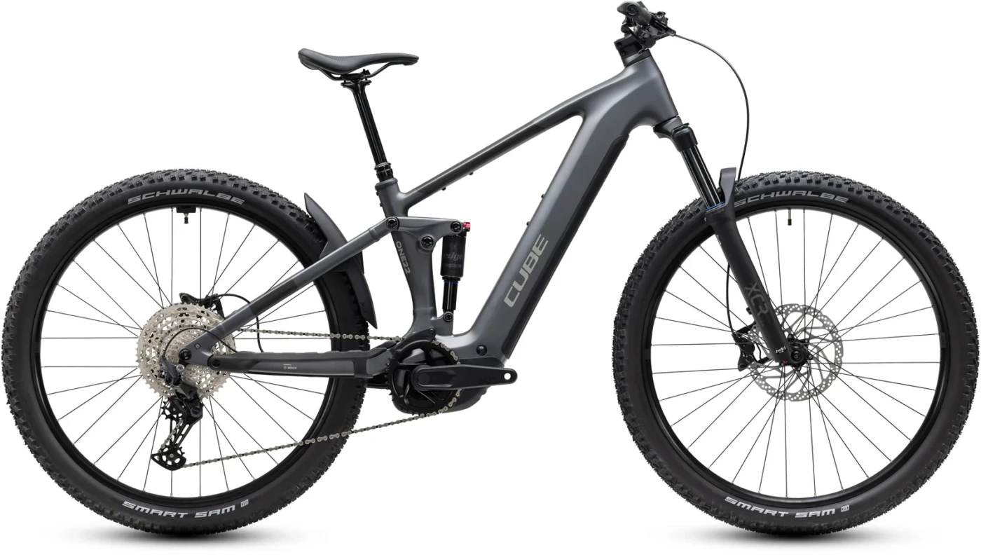 Cube Stereo Hybrid ONE22 Pro 800 Wh slabgrey´n´chrome – Bicicleta Eléctrica de Montaña Doble Suspensión 2027