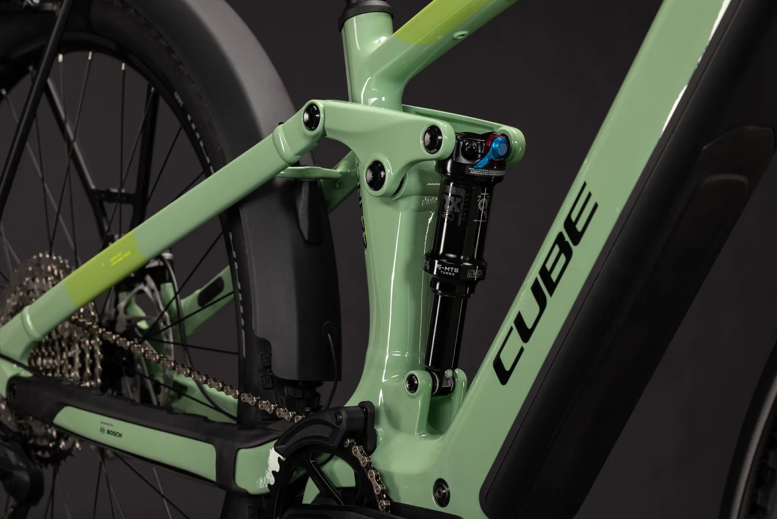 Cube Stereo Hybrid ONE22 SLX 800 FE cactus´n´black – Bicicleta Eléctrica de Montaña Doble Suspensión 2027 ebike.es Gran tienda de bicicletas eléctricas en España 7 Bicicleta eléctrica Cube Stereo Hybrid ONE22 SLX 800 FE cactus´n´black – detalle 5 | Ebike.es