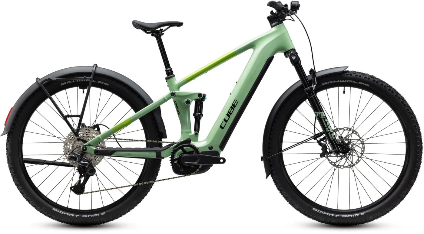 Cube Stereo Hybrid ONE22 SLX 800 FE cactus´n´black – Bicicleta Eléctrica de Montaña Doble Suspensión 2027