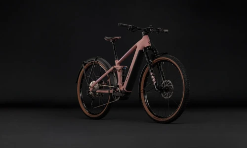 Cube Stereo Hybrid ONE22 SLX 800 FE ruby´n´black – Bicicleta Eléctrica de Montaña Doble Suspensión 2027 ebike.es Gran tienda de bicicletas eléctricas en España 10 Bicicleta eléctrica Cube Stereo Hybrid ONE22 SLX 800 FE ruby´n´black – vista frontal | Ebike.es