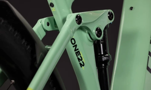 Bicicleta eléctrica Cube Stereo Hybrid ONE22 SLX 800 cactus´n´black – detalle 3 | Ebike.es