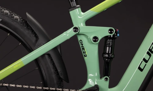 Bicicleta eléctrica Cube Stereo Hybrid ONE22 SLX 800 cactus´n´black – detalle 4 | Ebike.es