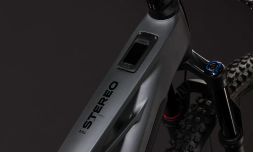 Bicicleta eléctrica Cube Stereo Hybrid ONE44 HPC EXC 800 slabgrey´n´black – detalle 1 | Ebike.es