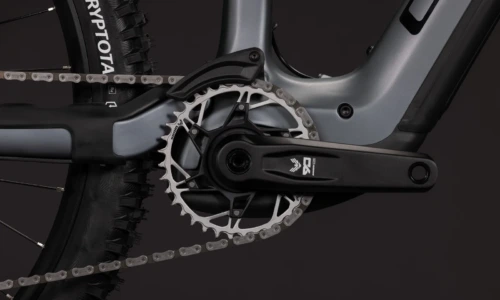 Bicicleta eléctrica Cube Stereo Hybrid ONE44 HPC EXC 800 slabgrey´n´black – detalle 3 | Ebike.es
