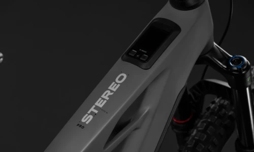 Bicicleta eléctrica Cube Stereo Hybrid ONE44 HPC Pro 800 oldgrey´n´black – detalle 2 | Ebike.es