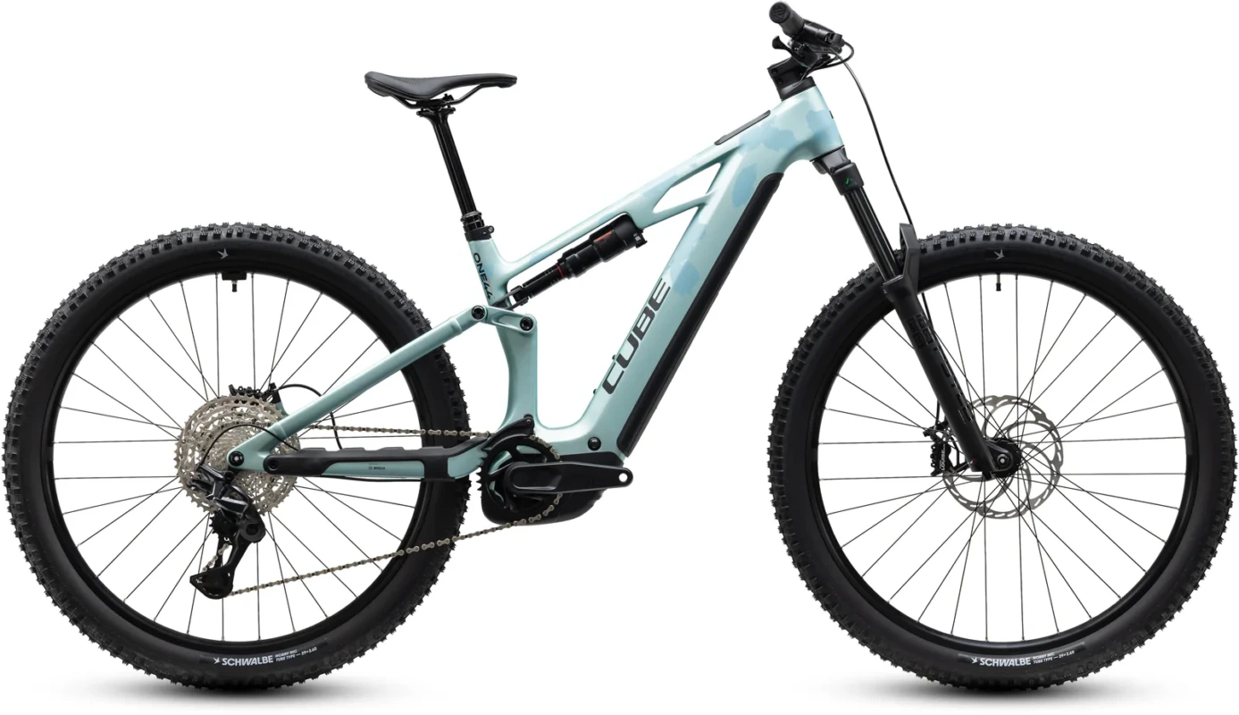 Cube Stereo Hybrid ONE44 HPC Pro 800 Wh pearlaqua´n´black – Bicicleta Eléctrica de Montaña Doble Suspensión 2027