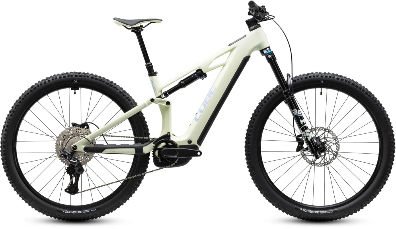 Cube Stereo Hybrid ONE44 HPC Race 800 Wh mellowyellow´n´lilac – Bicicleta Eléctrica de Montaña Doble Suspensión 2027