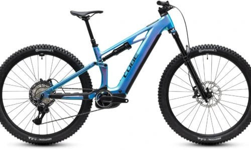 Bicicleta eléctrica Cube Stereo Hybrid ONE44 HPC SLX 800 dream´n´black – vista lateral | Ebike.es