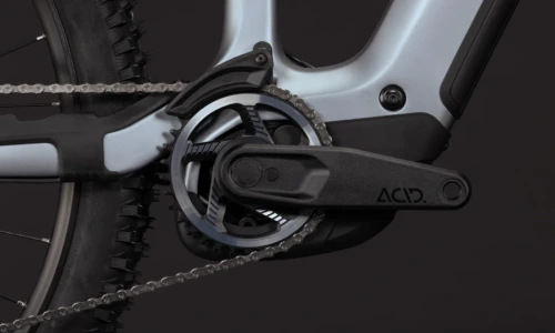 Bicicleta eléctrica Cube Stereo Hybrid ONE44 HPC SLX Evo 800 slategrey´n´prizm – detalle 2 | Ebike.es