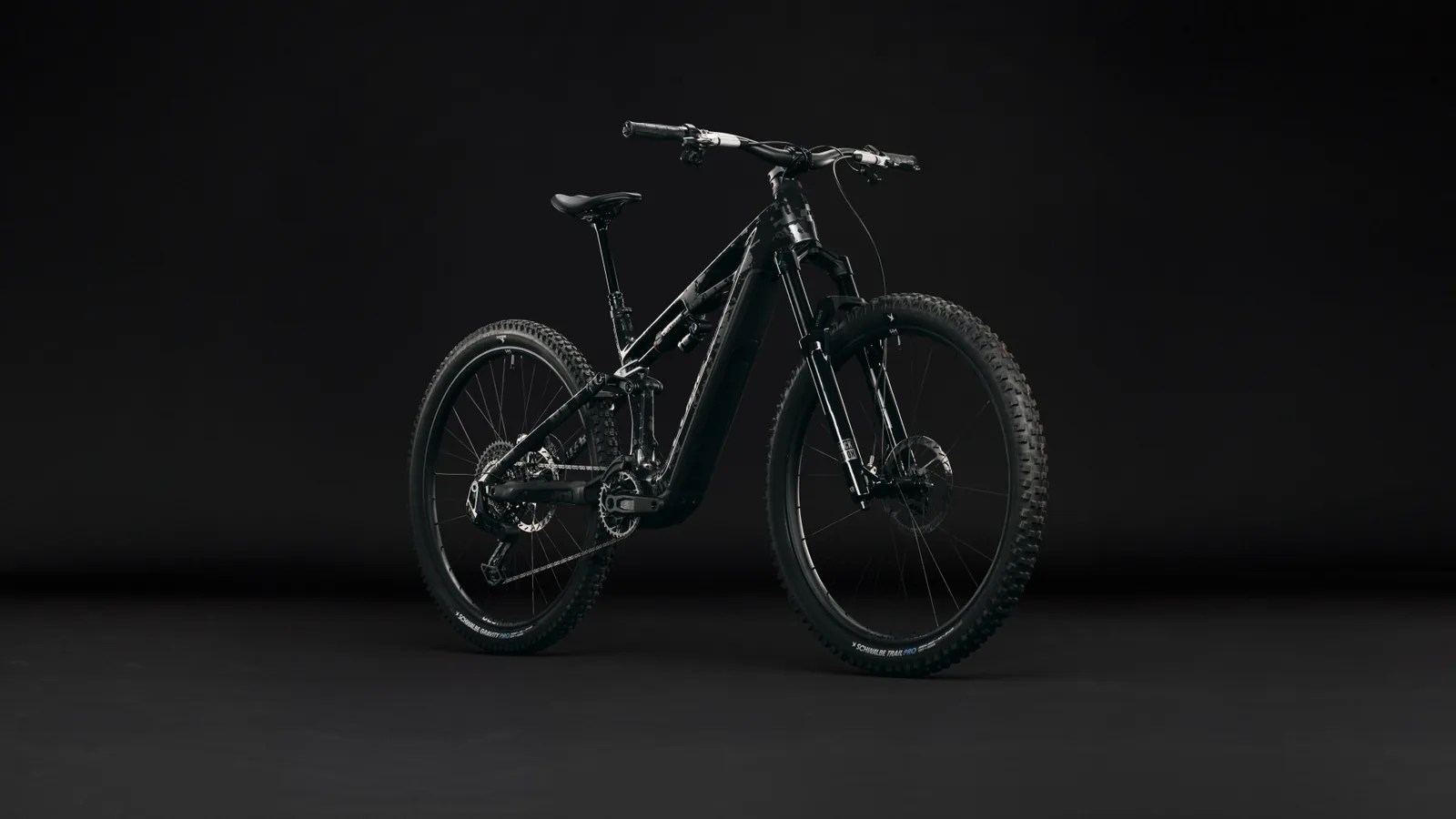 Cube Stereo Hybrid ONE44 HPC Super TM 800 Wh graphiteglitch´n´grey – Bicicleta Eléctrica de Montaña Doble Suspensión 2027 ebike.es Gran tienda de bicicletas eléctricas en España 2 Bicicleta eléctrica Cube Stereo Hybrid ONE44 HPC Super TM 800 graphiteglitch´n´grey – vista frontal | Ebike.es