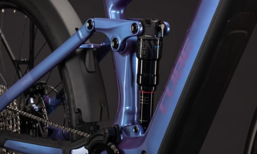 Bicicleta eléctrica Cube Stereo Hybrid ONE44 Pro 800 FE blueiris´n´purple – detalle 4 | Ebike.es