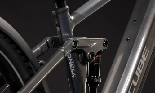 Bicicleta eléctrica Cube Stereo Hybrid ONE44 SLX 800 FE prismasilver´n´grey – detalle 3 | Ebike.es